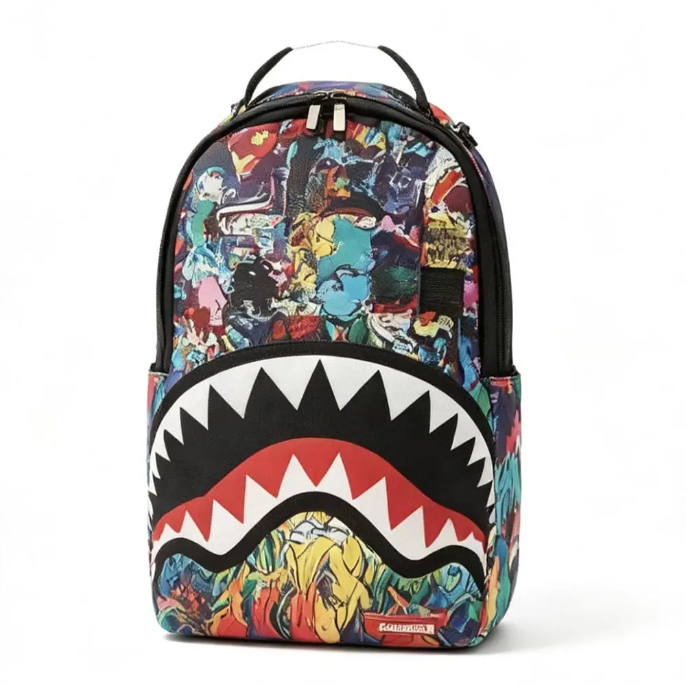 Printed Day Backpack — Satguru's backpacks