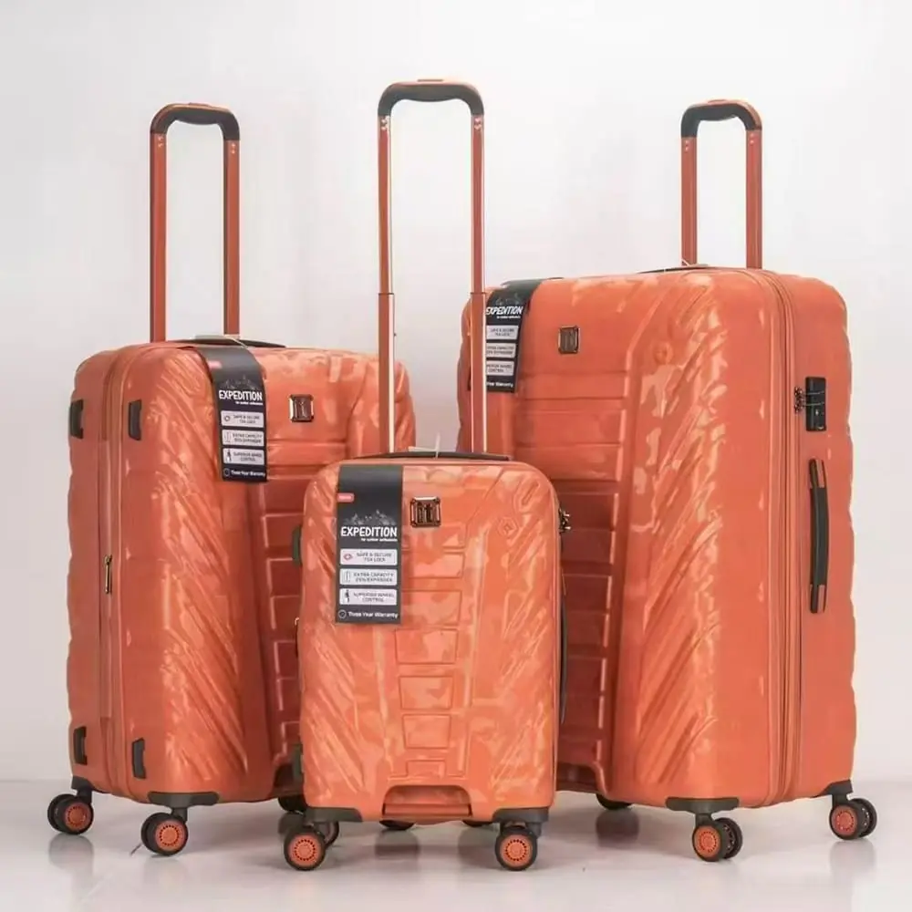Coral trolley luggage set — Satguru's