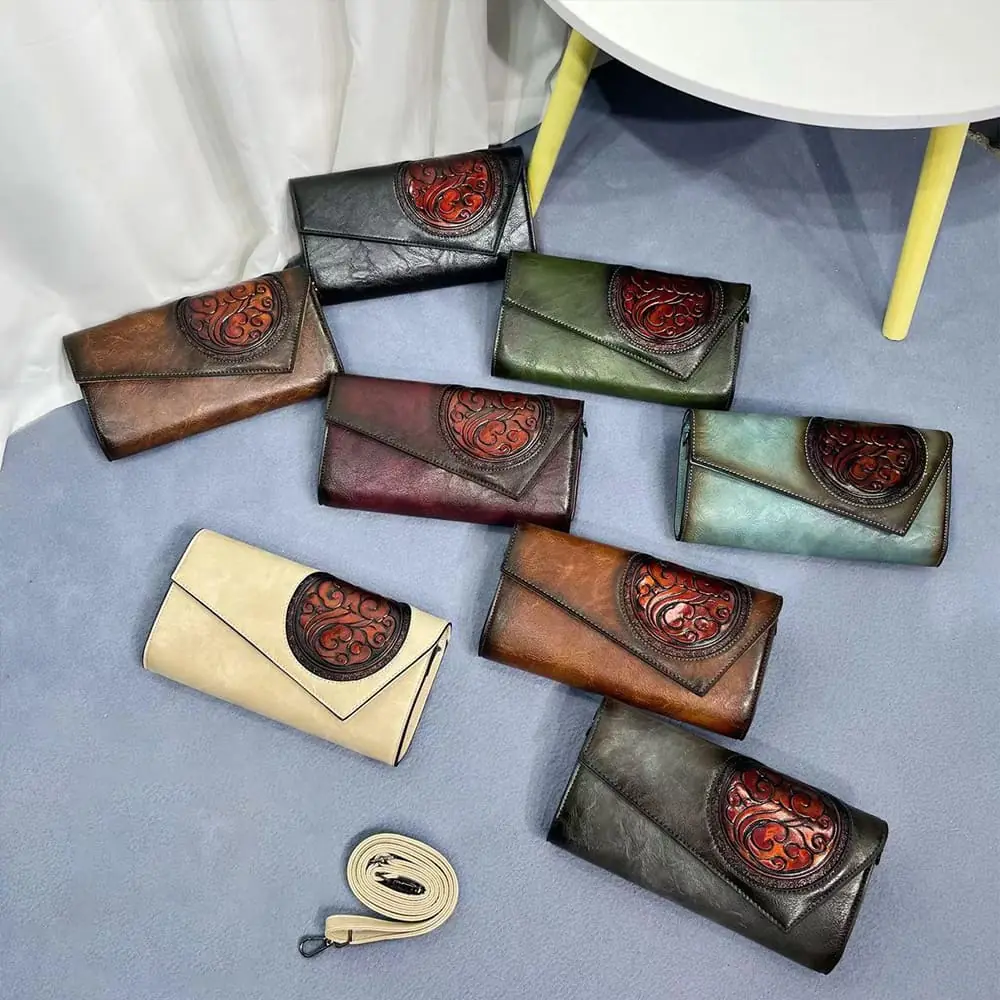 Embossed envelope clutches — Satguru's